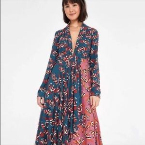 FARM Rio Winter Jungle (Anteater) Duo Wrap Dress - M